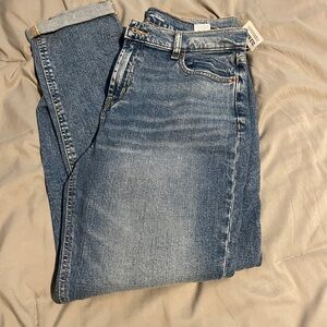 Old Navy Boyfriend Jeans. New with tags. Size 10 tall